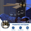 Dextrus 60 in Modern LED Outdoor/Indoor Ceiling Fan with Remote Control